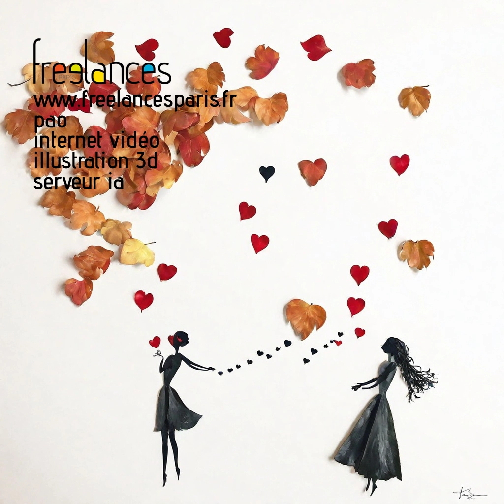 Pao mise en page internet vidéo illustration 3d serveur IA générative AI freelance paris studio de création magazines yrqpfp40